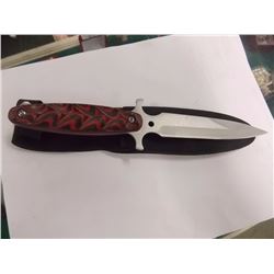 NEW HUNTING KNIFE - 3" BLADE AND SHEATH