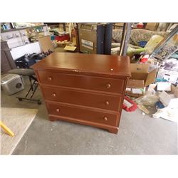 SOLID WOOD DRESSER - 3 DRAWER
