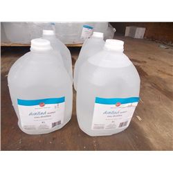 DISTILLED WATER - 4 JUGS