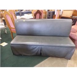 VINTAGE BENCH SEAT - NAUGAHYDE COVERED - 64" LONG