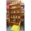 Image 1 : VINTAGE COUNTRY PINE BOOK SHELF - ~75" TALL