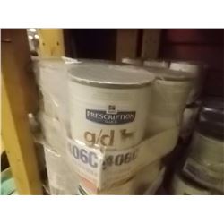 CANNED DOG FOOD - 6 CANS PER LOT -  - EARLY CARDIA