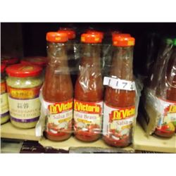 HOT SAUCE -  "LA VICTORIA" - 6X8 OZ SALSA BRAVA - SPICEY