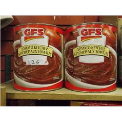 Ketchup - 2.84L Cans of Ketchup. - 2 ttl
