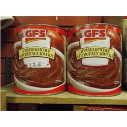 Ketchup - 2.84L Cans of Ketchup. - 2 ttl