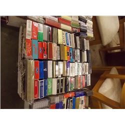 BOX OF VINTAGE PLAYING CARDS - APPROX. 50 OR MORE