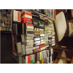 BOX OF VINTAGE PLAYING CARDS - APPROX. 50 OR MORE