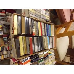 BOX OF VINTAGE PLAYING CARDS - APPROX. 50 OR MORE