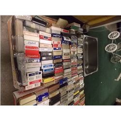BOX OF VINTAGE PLAYING CARDS - APPROX. 50 OR MORE