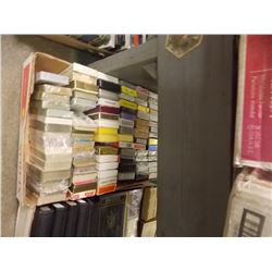 BOX OF VINTAGE PLAYING CARDS - APPROX. 50 OR MORE