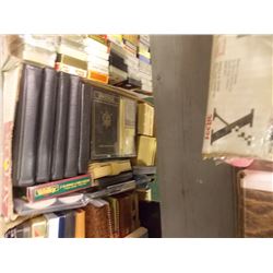 BOX OF VINTAGE PLAYING CARDS - APPROX. 50 OR MORE