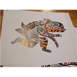 NATIVE PRINT - 4 PER LOT