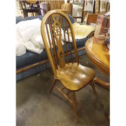 WOODEN CHAIRS - 4 TTL