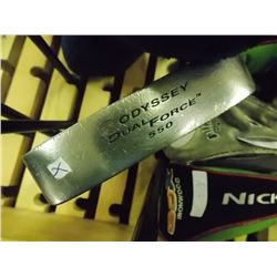 GOLF CLUBS - SOLD EACH - ODYSSEY DUAL FORCE 550
