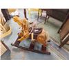 Image 1 : RETRO WOOD ROCKING HORSE