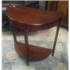 Image 1 : MAHOGANY D-TABLE - REALLY GOOD CONDITION
