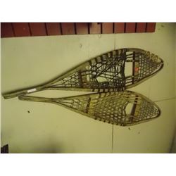 VINTAGE SNOW SHOES - PAIR