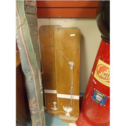 VINTAGE WOOD SLED - 2 TTL