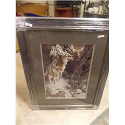 FRAMED LIMITED EDITION - FOWL PLAY - JUDY LARSEN - GALLERY ESTIMATE $725