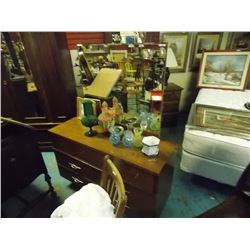 DRESSER WITH MIRROR - RETRO