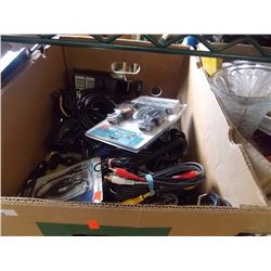 BOX MISC WIRES & ELECTRONICS