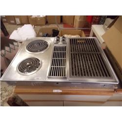 STOVE TOP  - 2 ELEMENTS AND GRILL