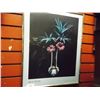 Image 1 : FRAMED PICTURE - AARON REZNY - FLOWERS IN GLASS VA