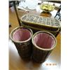 Image 2 : Wicker Picnic Basket - Wine & Cheese