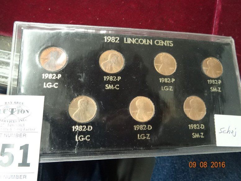 United States 19 Lincoln Penny Set