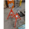 Image 1 : 2 Ridgid Stock Roller Stands - 2 Times the Money