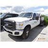 Image 1 : 2012 Ford F350 S.D. 4 x 4 9' D.P. Flatbed Crew Cab Truck