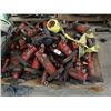 Image 1 : Hydraulic Lift System - Including Portable Pumps, Gauges, Hoses & Lift Cylinders (5 Pallets)