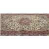 Image 2 : Silk blend baby lamb's wool pile Tabriz rug