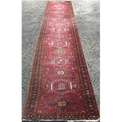 Spectacular persian heriz runner