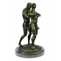 Depict Of Two Gay Men Bronze Sculpture