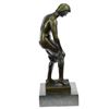 Image 7 : Underwear Model Gay Interest Bronze Sculpture on Marble