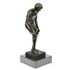 Image 8 : Underwear Model Gay Interest Bronze Sculpture on Marble