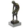 Image 9 : Underwear Model Gay Interest Bronze Sculpture on Marble