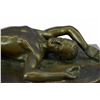 Image 4 : Nude Man Bronze Figurine on marble base