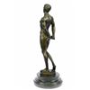 Image 8 : Nude Male bronze Statue on marble base