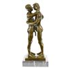 Image 1 : Collector Edition Gay Erotic Art First Kiss Bronze Sculpture