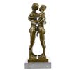 Image 7 : Collector Edition Gay Erotic Art First Kiss Bronze Sculpture