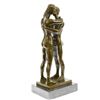 Image 8 : Collector Edition Gay Erotic Art First Kiss Bronze Sculpture