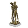 Image 9 : Collector Edition Gay Erotic Art First Kiss Bronze Sculpture