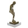 Image 5 : Collector Edition Nude Male bronze Sculpture on marble base