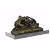 Image 8 : Signed Lambeaux Two Lesbian Girl Bronze Sculpture onmarble base