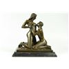 Image 1 : Two Hot Erotic Sexual Lesbian Love Bronze Sculpture on matrble base