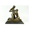 Image 8 : Two Hot Erotic Sexual Lesbian Love Bronze Sculpture on matrble base