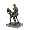 Image 9 : Bronze Sculpture By Italian Artist Mavchi on marble base
