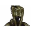 Image 3 : Nude Female Bronze Sculpture on Marble Base